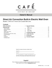 Cafe CT9570 Owner's Manual
