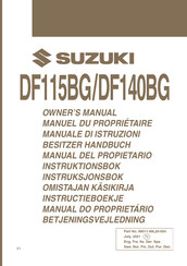 Suzuki DF140BG 2021 Owner's Manual
