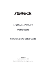 ASROCK H370M-HDV/M.2 Manual