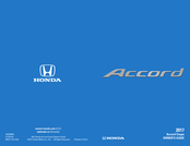 Honda COUPE 2017 Owner's Manual