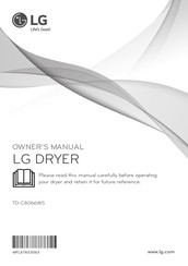LG TD-C8066WS Owner's Manual