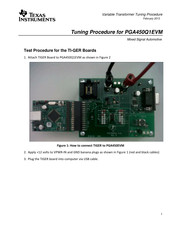 Texas Instruments PGA450Q1EVM Tuning Procedure