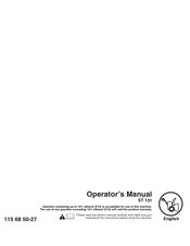 Husqvarna ST 131 Operator's Manual