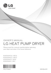 LG RC8055APZ Owner's Manual