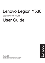 Lenovo Legion Y530 User Manual