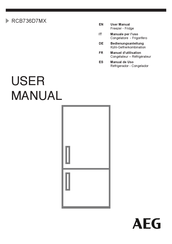 AEG RCB736D7MX User Manual