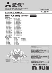 Mitsubishi Electric PLA Sseries Service Manual