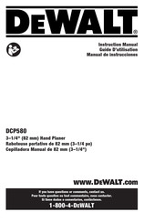DeWalt DCP580B Instruction Manual