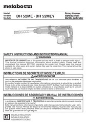 Metabo HPT DH 52ME Instruction Manual