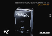 SEVERIN WT 5005 Instructions For Use Manual