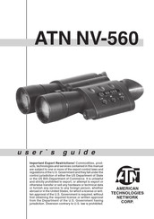 Atn NV-560 User Manual
