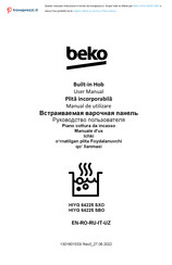Beko HIYG 64225 SXO User Manual