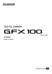 FujiFilm GFX100 Owner's Manual