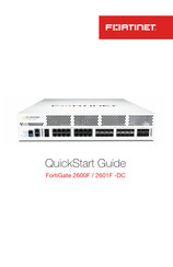 Fortinet FG-2600F-DC Quick Start Manual