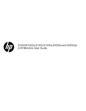HP S1922 User Manual
