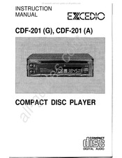 Sanyo CDF-201G Instruction Manual