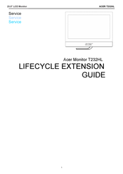 Acer T232HL Lifecycle Extension Manual
