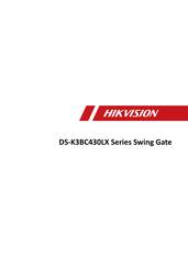 HIKVISION DS-K3BC430LX Series Manual