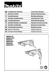 Makita HR2631FTJ Instruction Manual