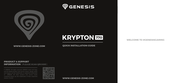 Genesis KRYPTON 770 Quick Installation Manual