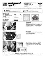 National Cycle VStream N20124 Installation Instructions