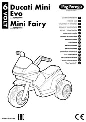 Peg-Perego Ducati Mini Evo Use And Care Manual