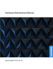 Lenovo Legion 5 Pro Hardware Maintenance Manual