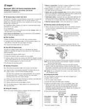 Seagate ST315324A Installation Manual