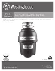 Westinghouse 37654 Owner's Manual