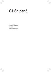 Gigabyte G1.Sniper 5 User Manual
