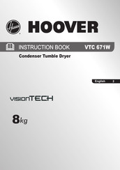 Hoover VTC 671W Instruction Book