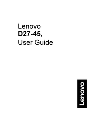 Lenovo D27-45 User Manual