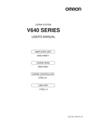 Omron V640-HAM11 User Manual