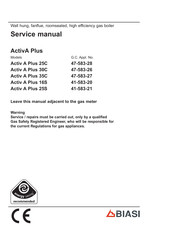 Biasi ActivA Plus Service Manual
