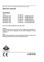 Biasi BOILER 35C Service Manual