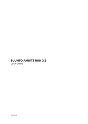 Suunto AMBIT3 RUN 2.5 User Manual