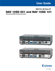 Extron Electronics NAV 10SD 101 User Manual