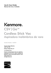 Kenmore CSV Go DS4015 Use & Care Manual