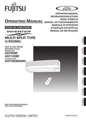 Fujitsu ASY12QM Operating Manual
