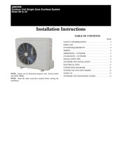 Carrier 38MHRBQ12AA3 Installation Instructions Manual