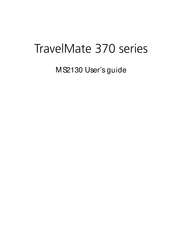 Acer MS2130 User Manual