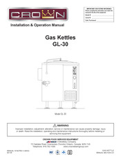 Crown GL-30 Installation & Operation Manual
