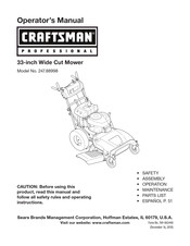 Craftsman Professional 247.88998 Operator's Manual