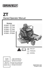 Gravely ZT Owner's/Operator's Manual