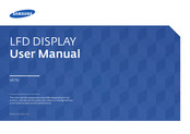 Samsung ME75C User Manual