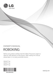 LG ROBOKING VR644 Series Owner's Manual
