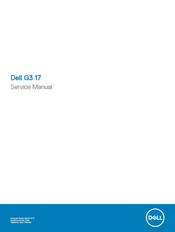 Dell G3 3779 Service Manual