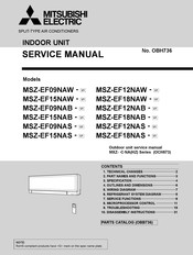 Mitsubishi MSZ-EF15NAB-U1 Service Manual