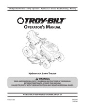 Troy-Bilt 13AP91KT563 Operator's Manual