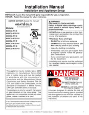 Heat & Glo 6000CL-IFT-S Installation Manual